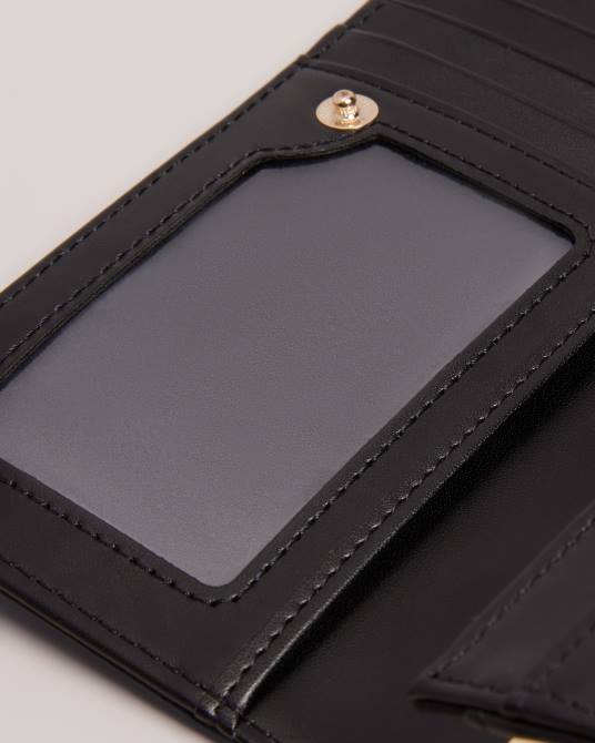 Ted Baker mujer 2ZFP989 accesorios bolso bavan grande con estampado artístico y pompones negro