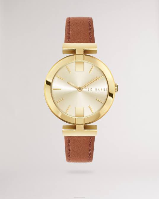 Ted Baker mujer 2ZFP1053 accesorios reloj darbii t frame con correa de cuero broncearse