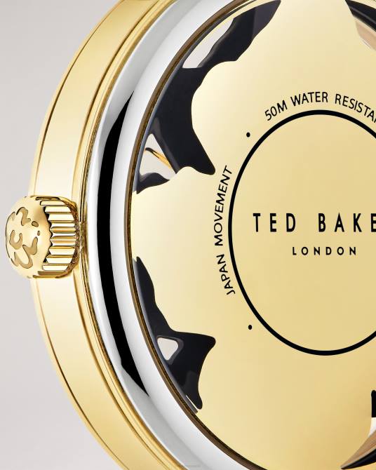 Ted Baker mujer 2ZFP1064 accesorios reloj galaten magnolia con correa de cuero y esfera negro