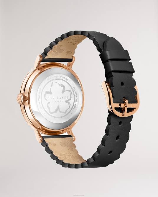 Ted Baker mujer 2ZFP1117 accesorios reloj con esfera estampada floral con fallas phyliis negro