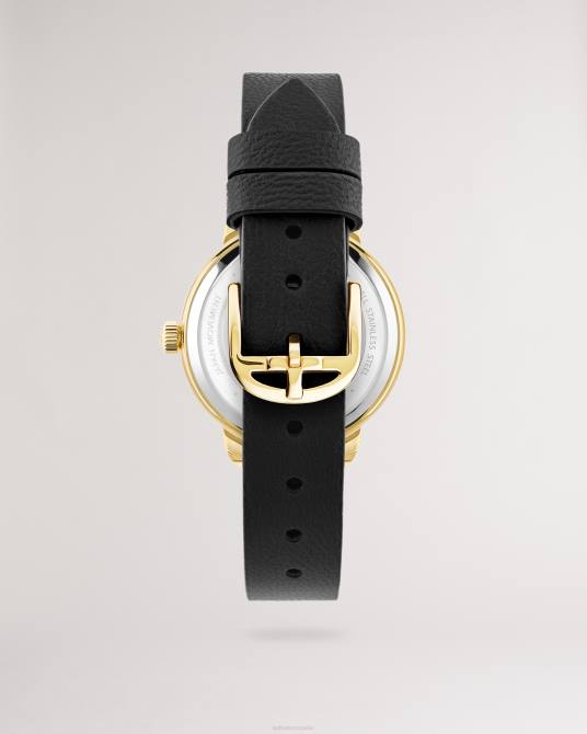 Ted Baker mujer 2ZFP1124 accesorios Reloj devas magnolia con correa de piel vegana negro