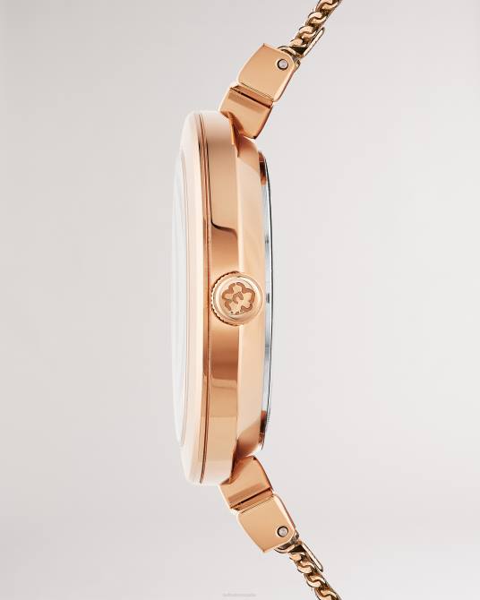 Ted Baker mujer 2ZFP1134 accesorios reloj darbea t frame con correa de malla color oro rosa