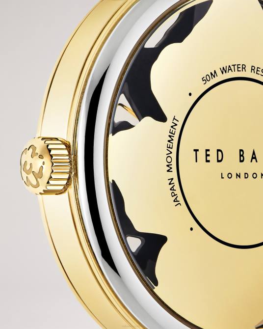 Ted Baker mujer 2ZFP1158 accesorios reloj galatea magnolia con correa de cuero y esfera broncearse
