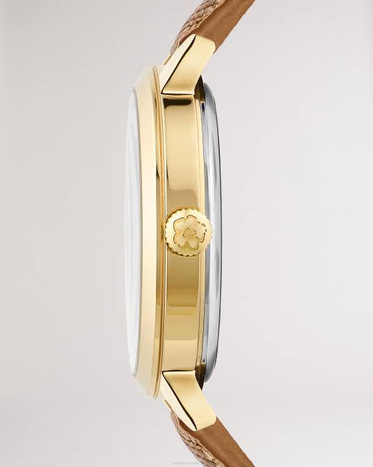 Ted Baker mujer 2ZFP1158 accesorios reloj galatea magnolia con correa de cuero y esfera broncearse