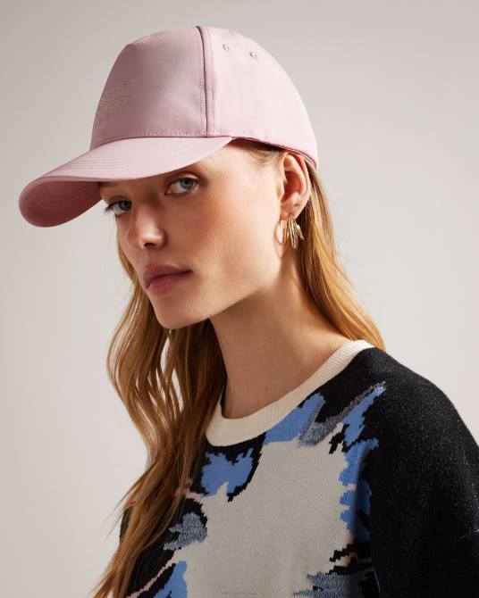 Ted Baker mujer 2ZFP1017 accesorios gorra con la marca avvay Rosa claro
