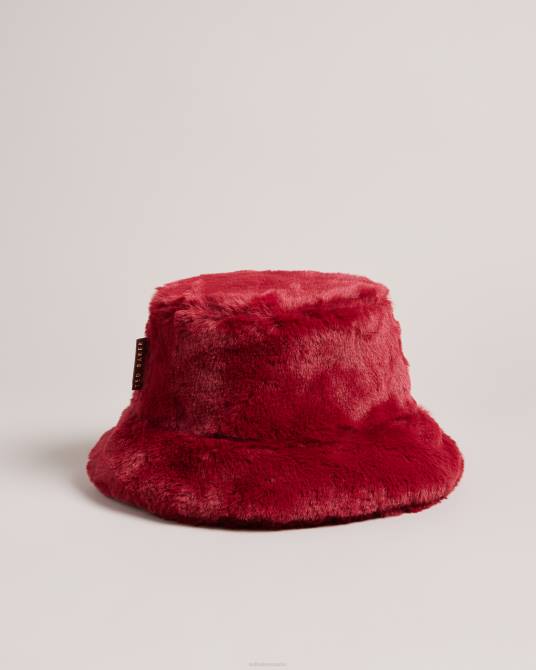 Ted Baker mujer 2ZFP1157 accesorios sombrero de piel sintética prinna púrpura