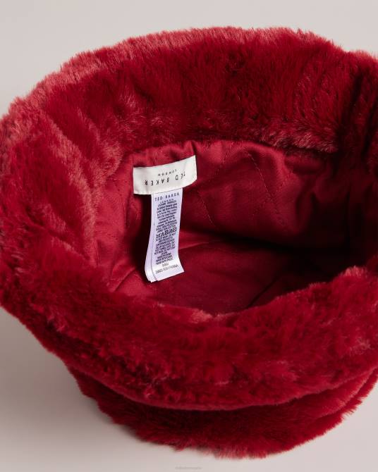 Ted Baker mujer 2ZFP1157 accesorios sombrero de piel sintética prinna púrpura