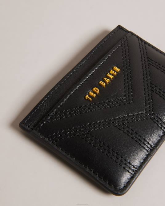 Ted Baker mujer 2ZFP1086 accesorios tarjetero ayani de piel acolchada negro