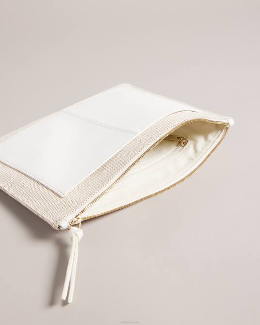 Ted Baker mujer 2ZFP779 bolsas bolsa de lona aksina crudo