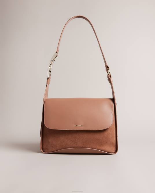 Ted Baker mujer 2ZFP670 bolsas bolso de hombro cheriah con detalle de cadena natural
