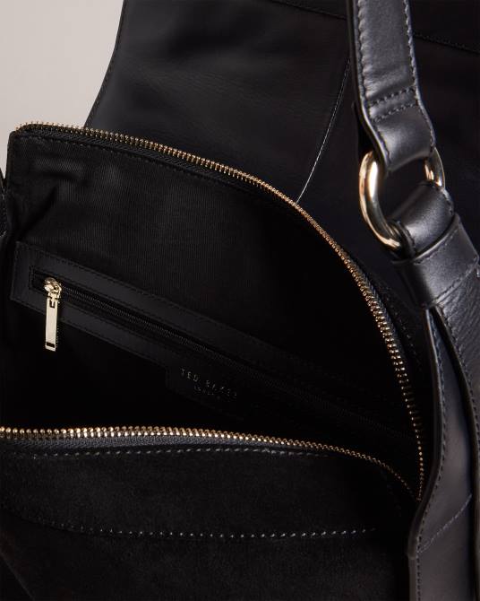 Ted Baker mujer 2ZFP671 bolsas bolso de hombro cheriah con detalle de cadena negro