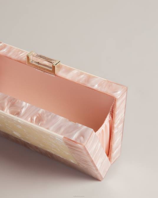 Ted Baker mujer 2ZFP742 bolsas bolso de hombro plassie jaspeado natural