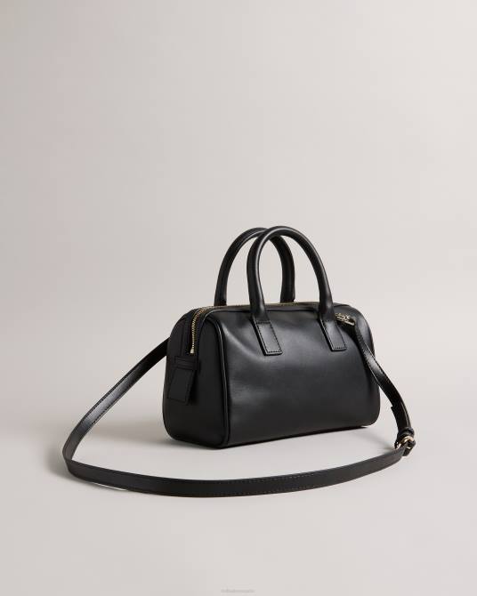 Ted Baker mujer 2ZFP784 bolsas bolso de hombro con cinta de la marca daralia negro