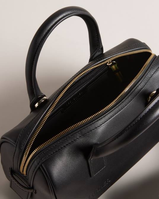 Ted Baker mujer 2ZFP784 bolsas bolso de hombro con cinta de la marca daralia negro