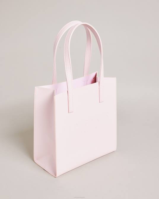 Ted Baker mujer 2ZFP689 bolsas bolso Stocon pequeño con icono de corazón y apliques Rosa palido