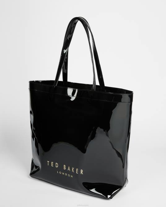 Ted Baker mujer 2ZFP757 bolsas icono grande del arco del nudo nicon negro
