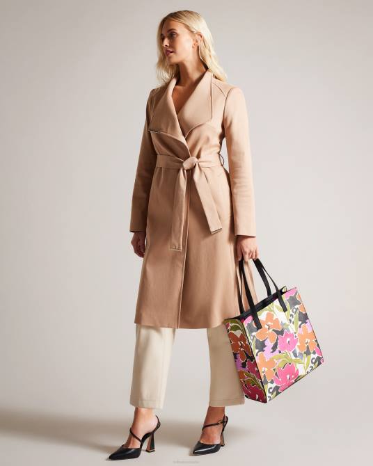Ted Baker mujer 2ZFP772 bolsas bolso Icon grande con estampado Malicon Magnolia rosa