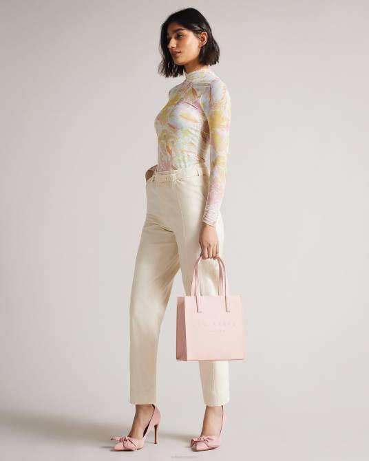 Ted Baker mujer 2ZFP773 bolsas bolso seacon pequeño con icono rayado en cruz rosa