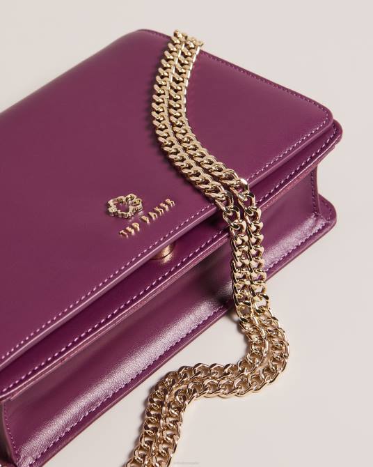 Ted Baker mujer 2ZFP674 bolsas bandolera jorjey con ojales y flores sangre de buey