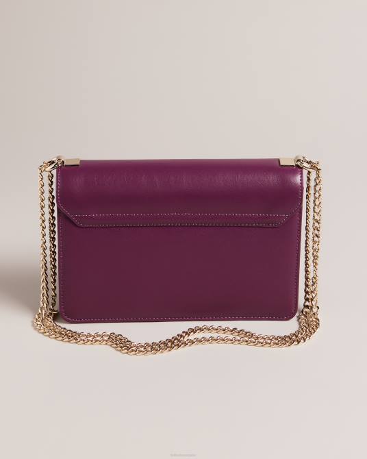 Ted Baker mujer 2ZFP674 bolsas bandolera jorjey con ojales y flores sangre de buey