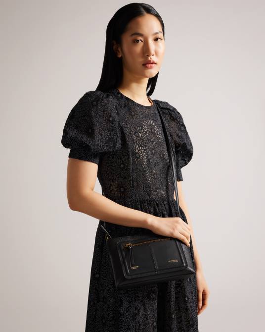 Ted Baker mujer 2ZFP681 bolsas bandolera nishu para ropa de trabajo negro