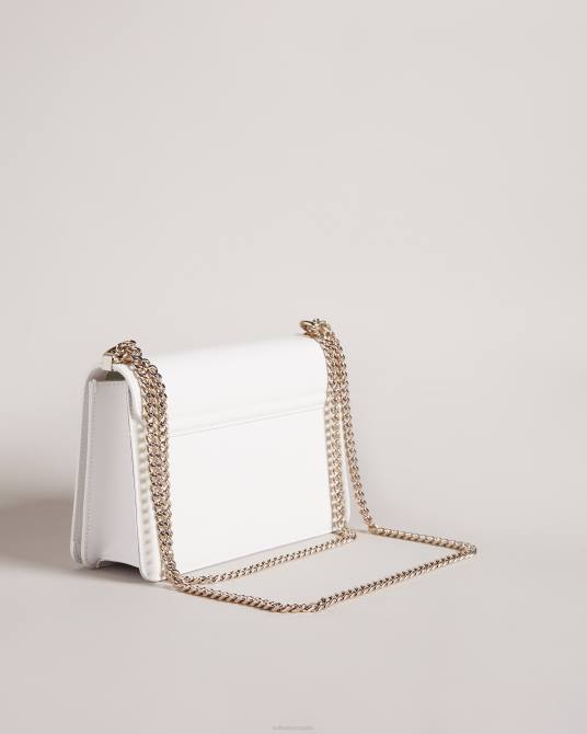 Ted Baker mujer 2ZFP736 bolsas bandolera jorjey con ojales y flores Marfil