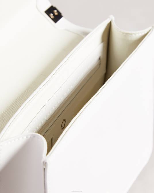 Ted Baker mujer 2ZFP736 bolsas bandolera jorjey con ojales y flores Marfil