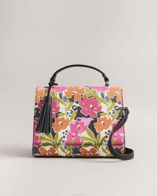 Ted Baker mujer 2ZFP737 bolsas bandolera maniya con estampado de magnolia rosa