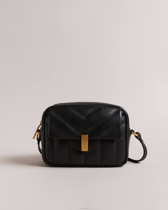 Ted Baker mujer 2ZFP740 bolsas bandolera acolchada ayalily de piel negro
