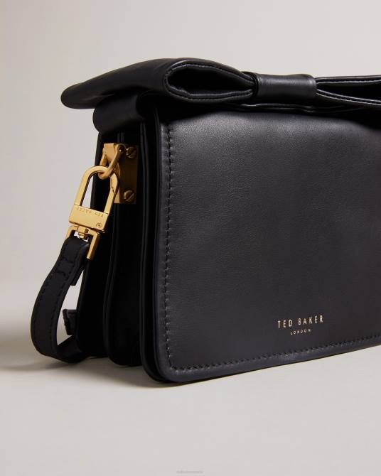 Ted Baker mujer 2ZFP745 bolsas bolso bandolera niasina mini con detalle de lazo negro