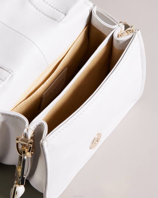 Ted Baker mujer 2ZFP759 bolsas bandolera emie con detalle de joya crudo