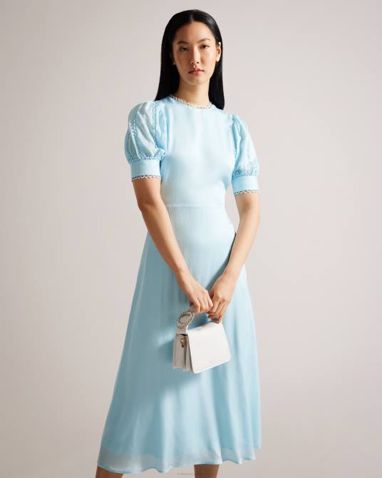 Ted Baker mujer 2ZFP759 bolsas bandolera emie con detalle de joya crudo