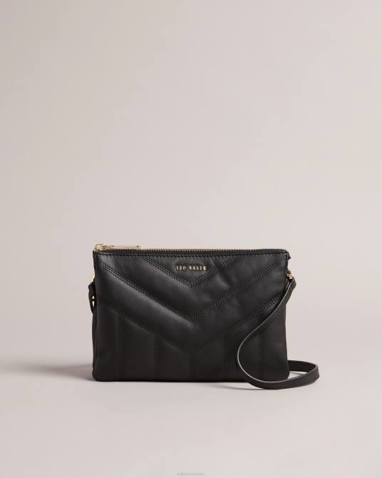 Ted Baker mujer 2ZFP789 bolsas bandolera acolchada ayasini negro