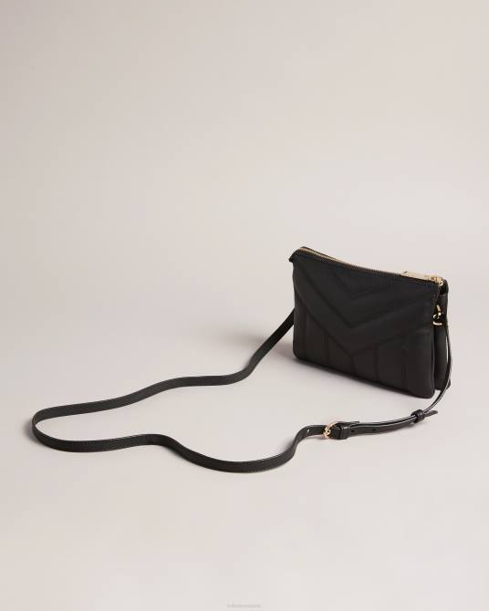 Ted Baker mujer 2ZFP789 bolsas bandolera acolchada ayasini negro