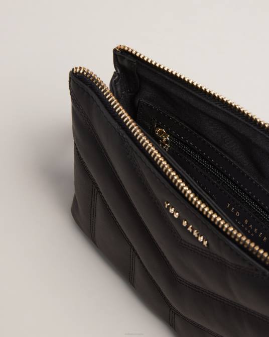 Ted Baker mujer 2ZFP789 bolsas bandolera acolchada ayasini negro