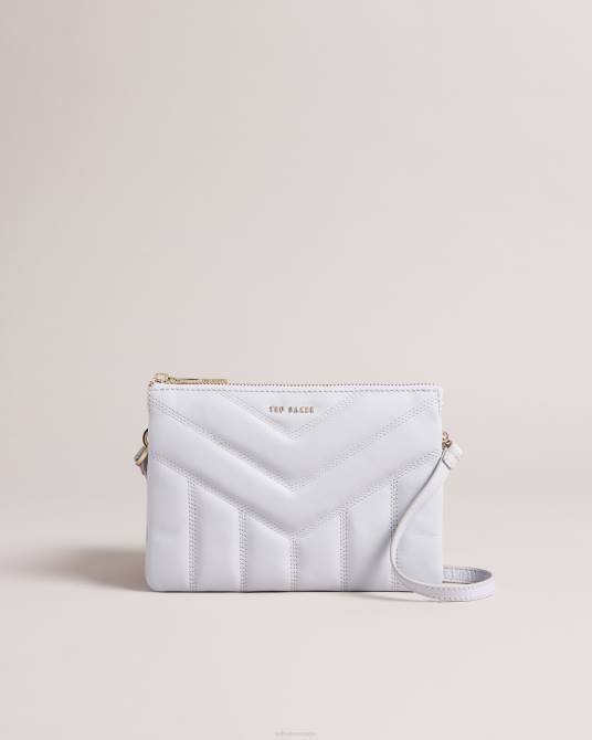 Ted Baker mujer 2ZFP797 bolsas bandolera acolchada ayasini azul claro