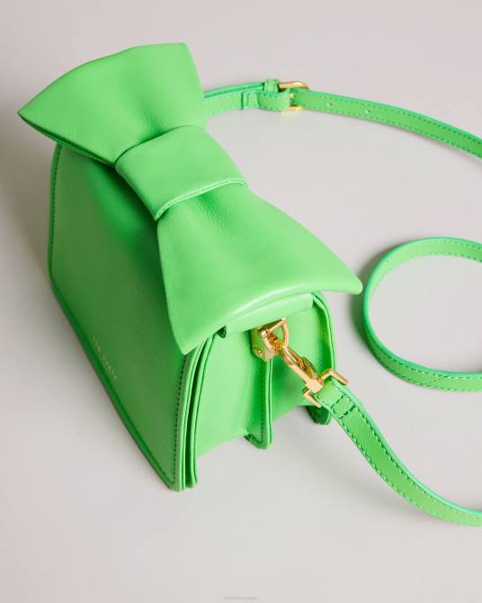 Ted Baker mujer 2ZFP802 bolsas bolso bandolera niasina mini con detalle de lazo verde