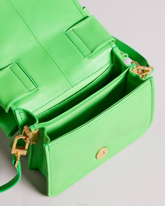 Ted Baker mujer 2ZFP802 bolsas bolso bandolera niasina mini con detalle de lazo verde