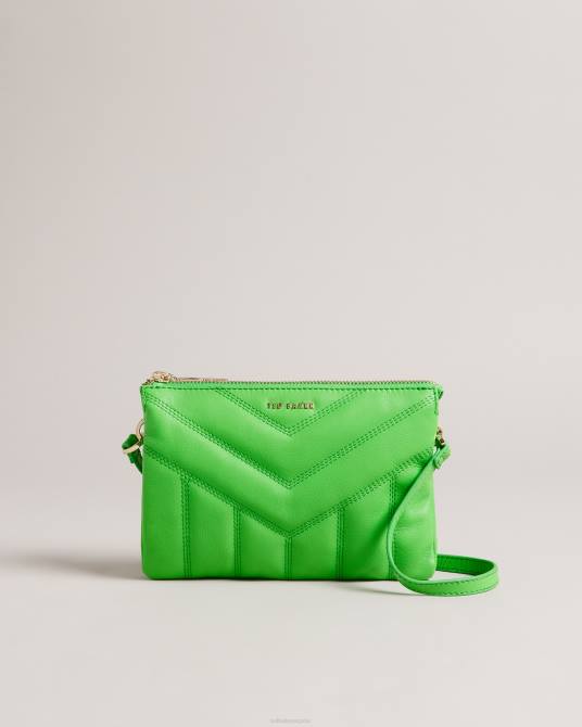 Ted Baker mujer 2ZFP807 bolsas bandolera acolchada ayasini verde