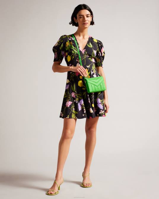 Ted Baker mujer 2ZFP807 bolsas bandolera acolchada ayasini verde