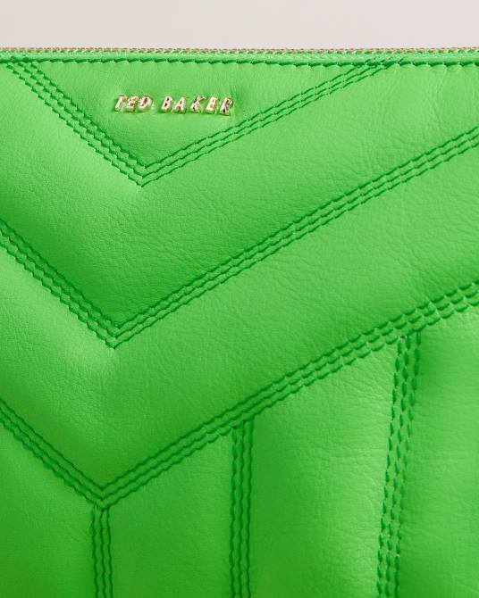 Ted Baker mujer 2ZFP807 bolsas bandolera acolchada ayasini verde