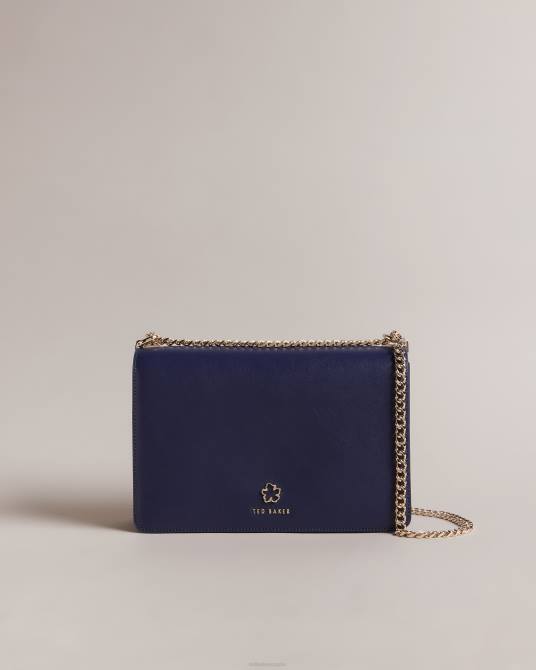 Ted Baker mujer 2ZFP814 bolsas bandolera jorjey con ojales y flores azul oscuro