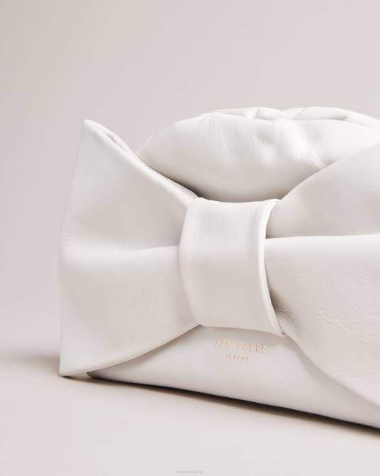 Ted Baker mujer 2ZFP713 bolsas bolso de mano niasa con detalle de lazo crudo