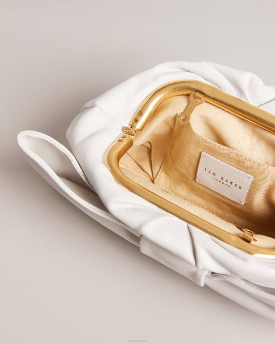 Ted Baker mujer 2ZFP713 bolsas bolso de mano niasa con detalle de lazo crudo