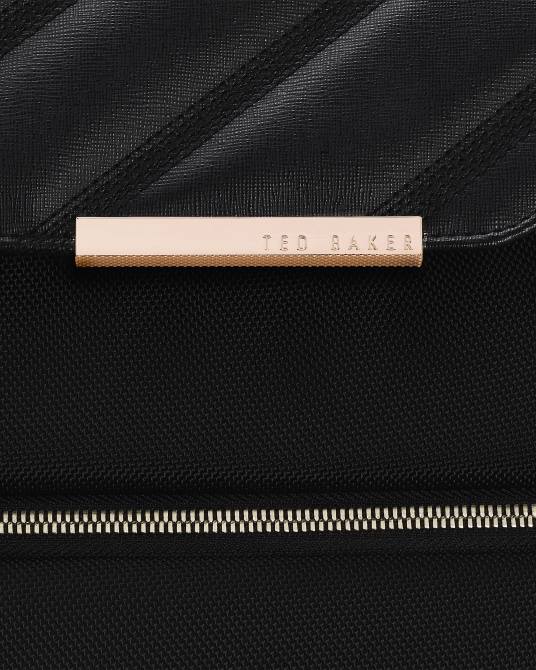 Ted Baker mujer 2ZFP819 bolsas Maleta con ruedas de cabina averri softside negro