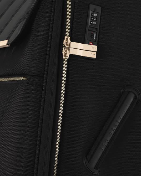 Ted Baker mujer 2ZFP819 bolsas Maleta con ruedas de cabina averri softside negro