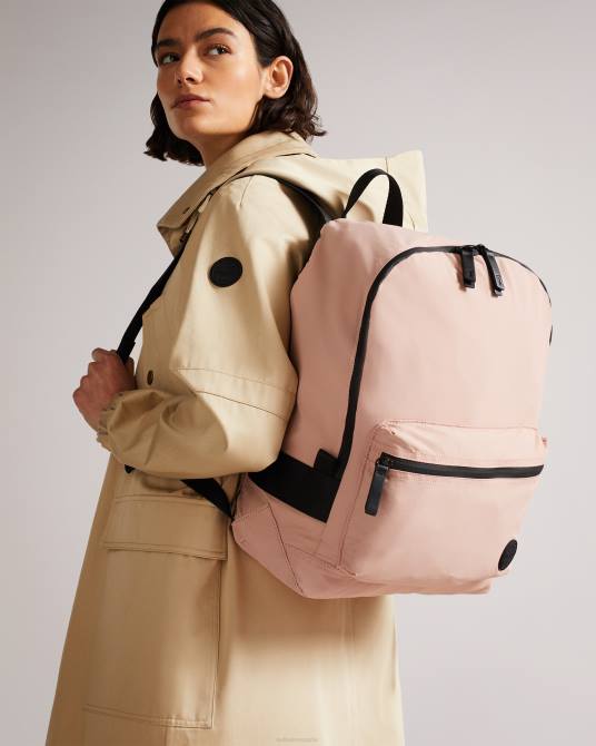 Ted Baker mujer 2ZFP834 bolsas mochila plegable ressah Rosa palido