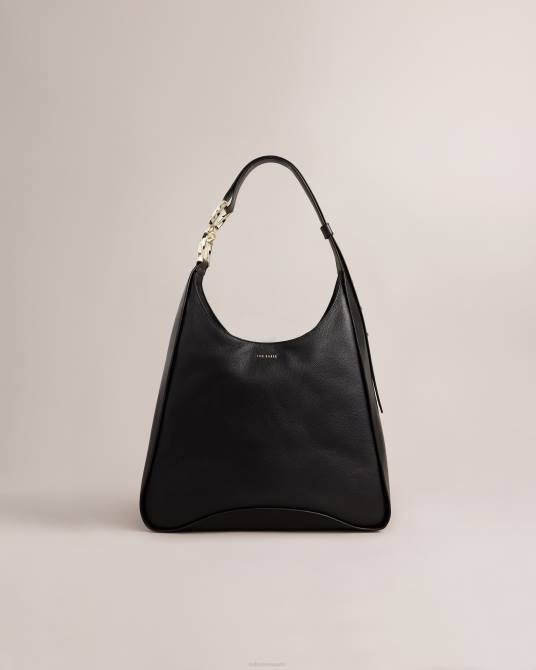 Ted Baker mujer 2ZFP668 bolsas bolso hobo chelsia con detalle de cadena negro