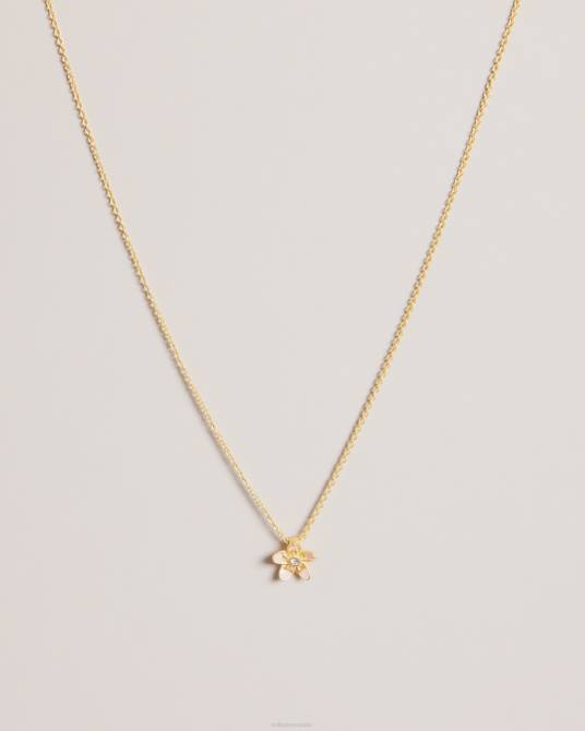 Ted Baker mujer 2ZFP1042 joyas collar con colgante de flor de Braddie pl-rosa