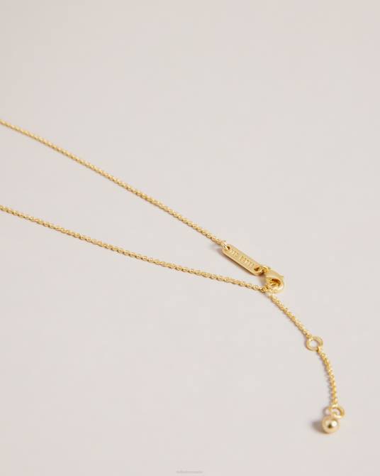 Ted Baker mujer 2ZFP1042 joyas collar con colgante de flor de Braddie pl-rosa